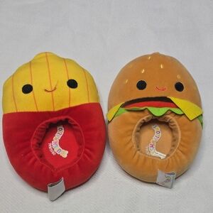 Squishmallows Fries And Burger Slippers